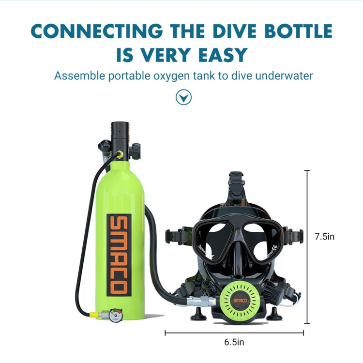 Water Sports Diving Snorkeling Mask Swimming Glasses for GoPro, Insta360, DJI and Other Action Cameras (Black) - HoMEdemic™ 
