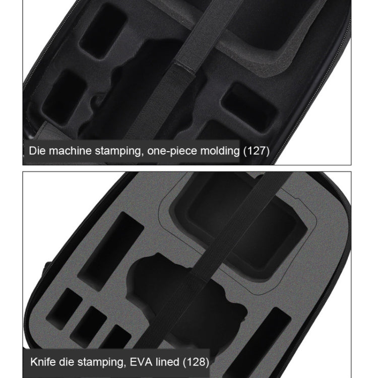 Waterproof Compression Hard Shell Backpack for DJI Mini 3 Pro, Size: 127 Small(Brushed Gray) - HoMEdemic™ 