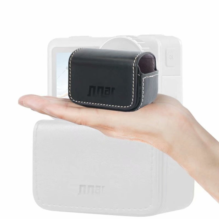 Waterproof Mini Leather Case Storage Carrying Box for DJI OSMO Action / GoPro / SJCAM / Xiaomi Mi Jia(Black) - HoMEdemic™ 
