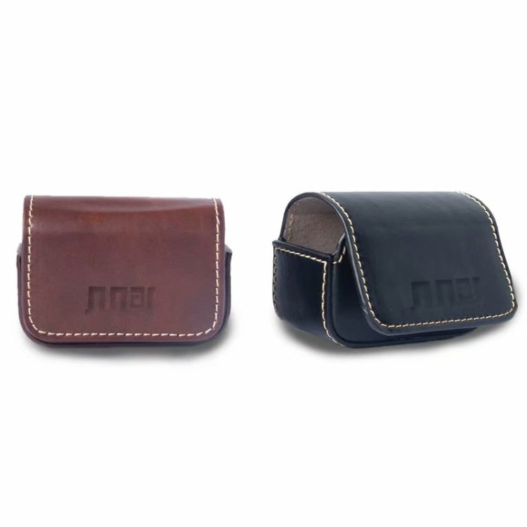 Waterproof Mini Leather Case Storage Carrying Box for DJI OSMO Action / GoPro / SJCAM / Xiaomi Mi Jia(Coffee) - HoMEdemic™ 