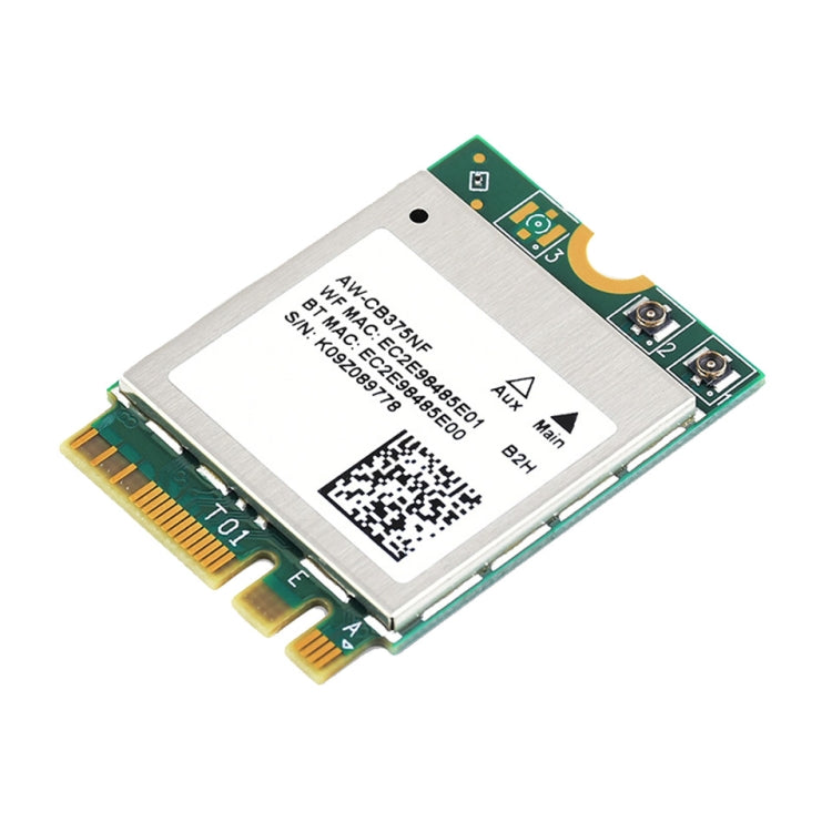 Waveshare 24780 AW-CB375NF 2.4G/5GHz Dual-Band WiFi 5 Wireless NIC, RTL8822CE-CG Core, Supports BLE - HoMEdemic™ 