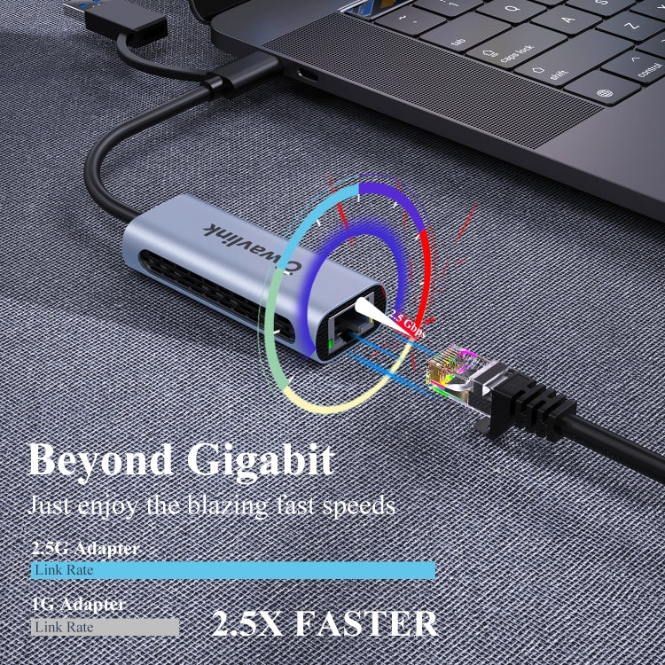 Wavlink NWU330GCA Gigabit Ethernet Adapter Type-C to 2.5 Network Card RJ45 LAN USB3.0 Converter - HoMEdemic™ 
