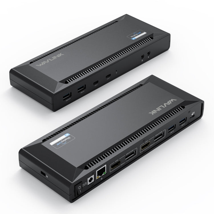 Wavlink UG69PD2 Dual 4K Fast Charging Integrated Docking Station, Plug:EU Plug - HoMEdemic™ 
