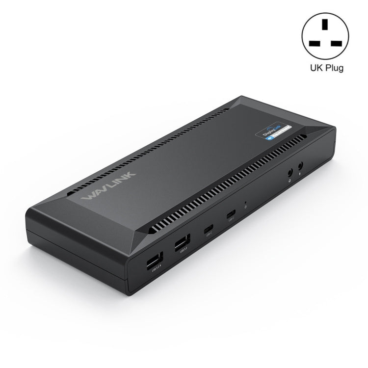 Wavlink UG69PD2 Dual 4K Fast Charging Integrated Docking Station, Plug:UK Plug - HoMEdemic™ 