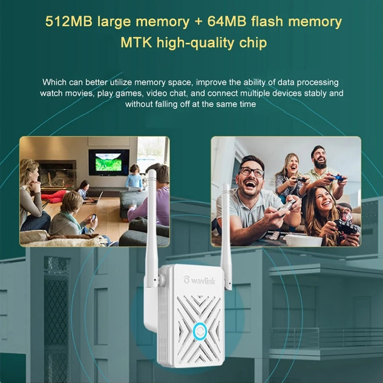 Wavlink WN578W2 300Mbps 2.4GHz WiFi Extender Repeater Home Wireless Signal Amplifier(AU Plug) - HoMEdemic™ 