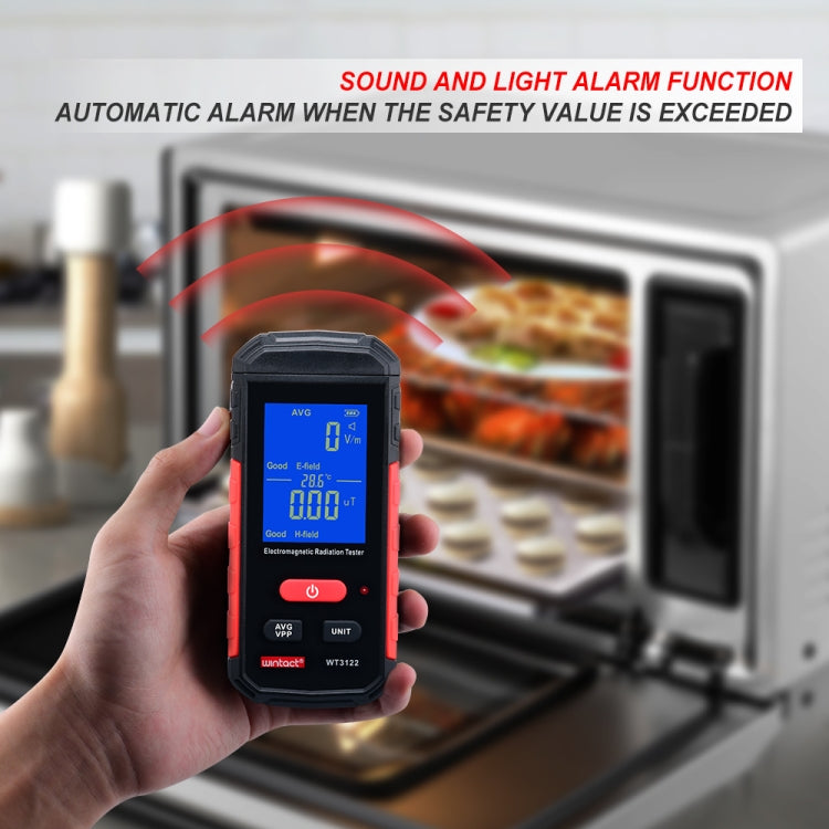 Wintact WT3122 Household Electromagnetic Radiation Tester, WT3122 - HoMEdemic™ 