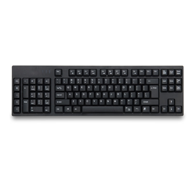 Wired USB Left Hand Keyboard with Dual HUB Function(Black) - HoMEdemic™ 
