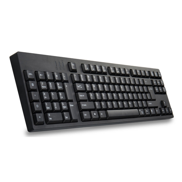 Wired USB Left Hand Keyboard with Dual HUB Function(Black) - HoMEdemic™ 