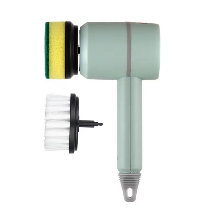 Wireless Electric Cleaning Brush USB Rechargeable Kitchen Bathtub Tile Cleaning Brushes Green 1200 mAh - HoMEdemic™ 