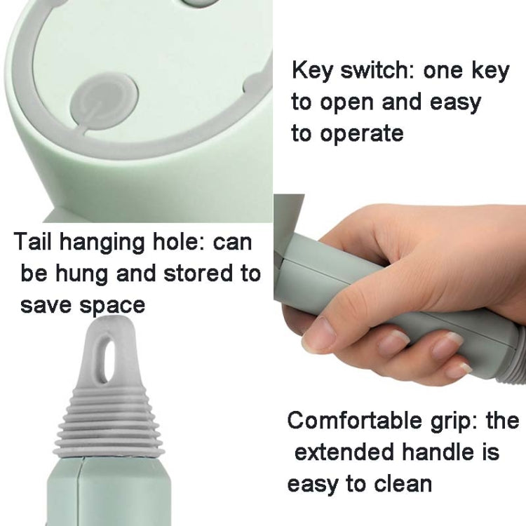 Wireless Electric Cleaning Brush USB Rechargeable Kitchen Bathtub Tile Cleaning Brushes Green 1200 mAh - HoMEdemic™ 