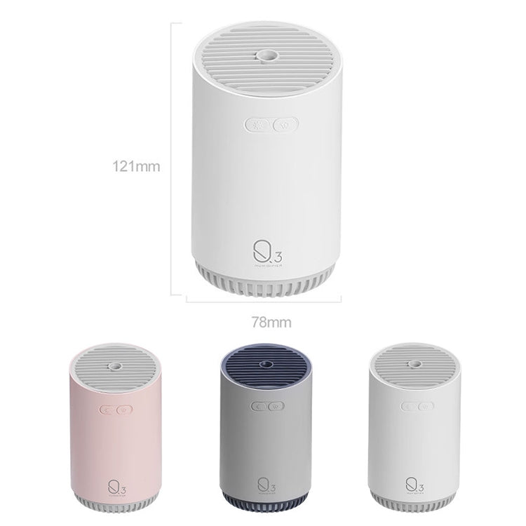 Wireless Q3  Humidifier Mini USB Charging Portable Air Purifier(Gray) - HoMEdemic™ 