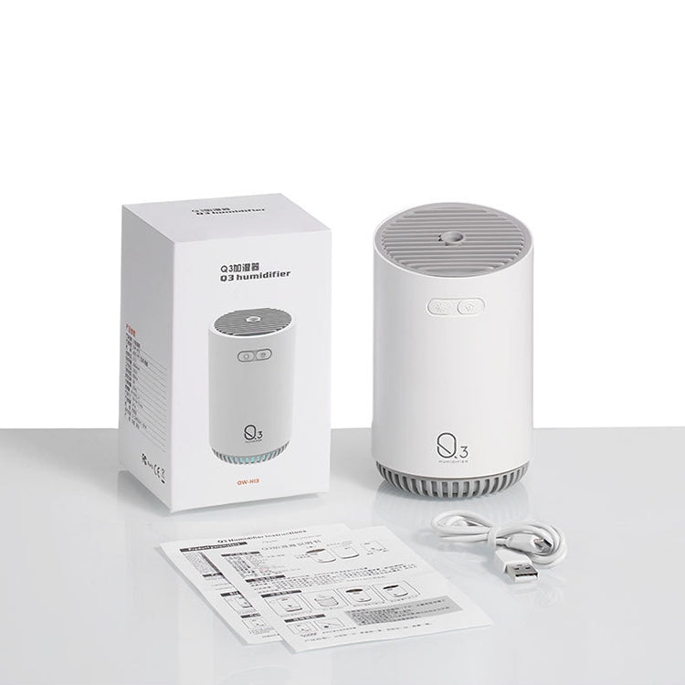 Wireless Q3  Humidifier Mini USB Charging Portable Air Purifier(Gray) - HoMEdemic™ 