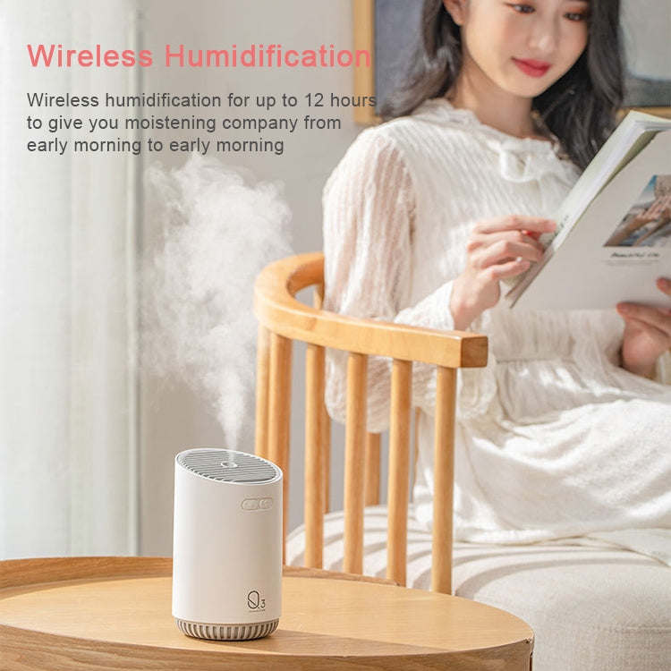 Wireless Q3  Humidifier Mini USB Charging Portable Air Purifier(Gray) - HoMEdemic™ 