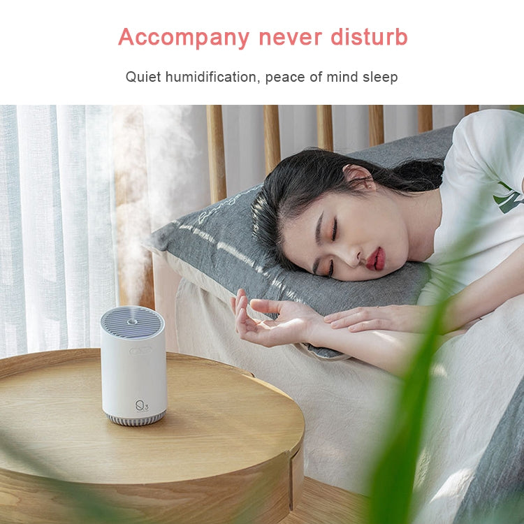 Wireless Q3  Humidifier Mini USB Charging Portable Air Purifier(Gray) - HoMEdemic™ 