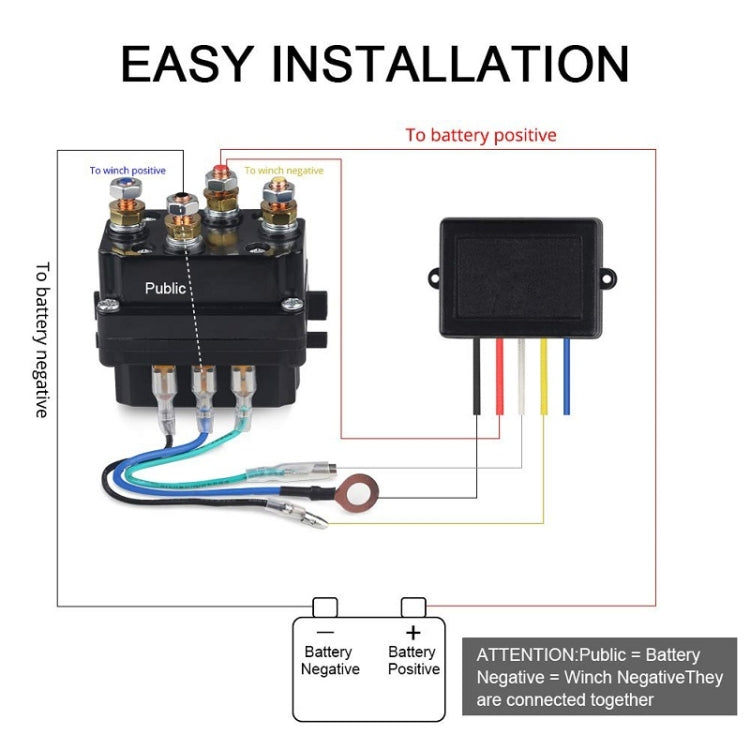 Wireless Remote Control SUV Truck Electric Winch, Model: 213X - HoMEdemic™ 