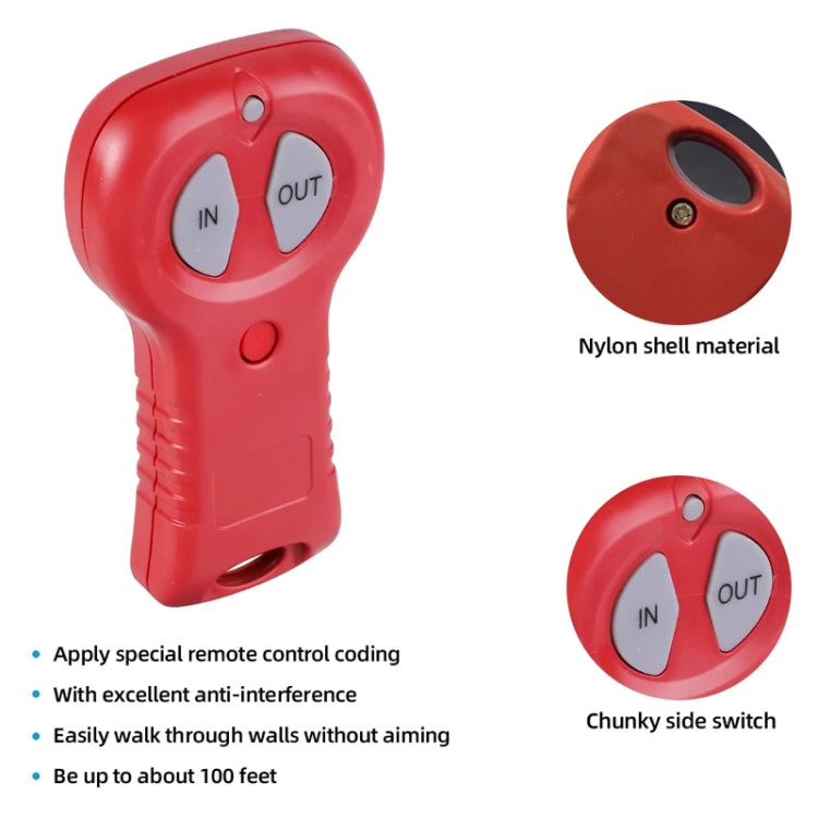 Wireless Remote Control SUV Truck Electric Winch, Model: 213X - HoMEdemic™ 
