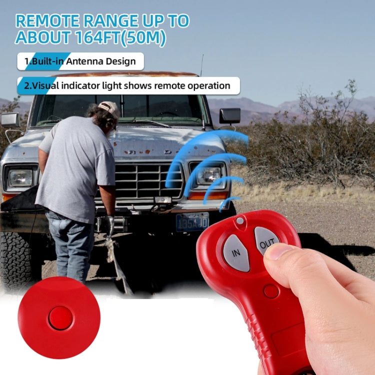 Wireless Remote Control SUV Truck Electric Winch, Model: 213X - HoMEdemic™ 