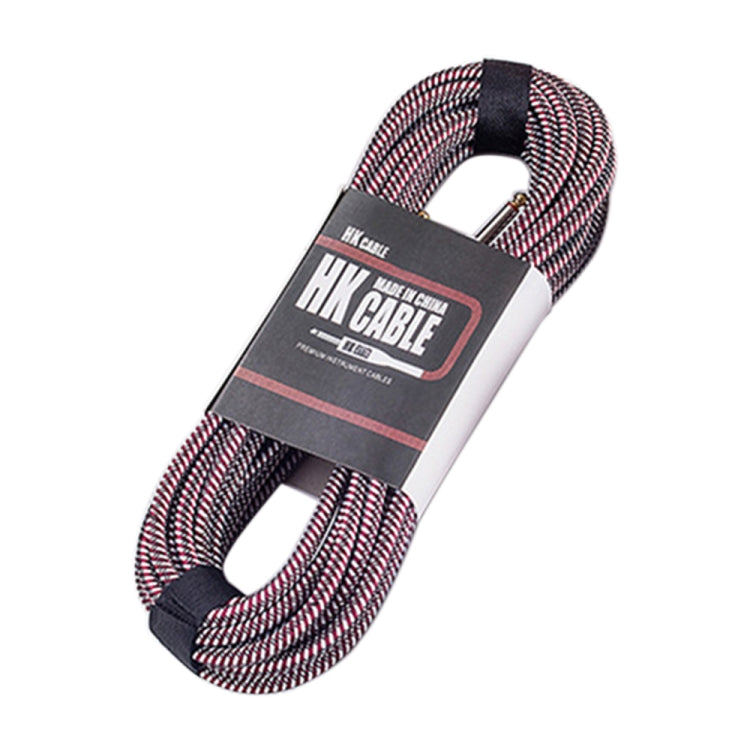 Wooden Guitar Bass Connection Cable Noise Reduction Audio Cable, Cable Length: 10m, Random Color Delivery - HoMEdemic™ 
