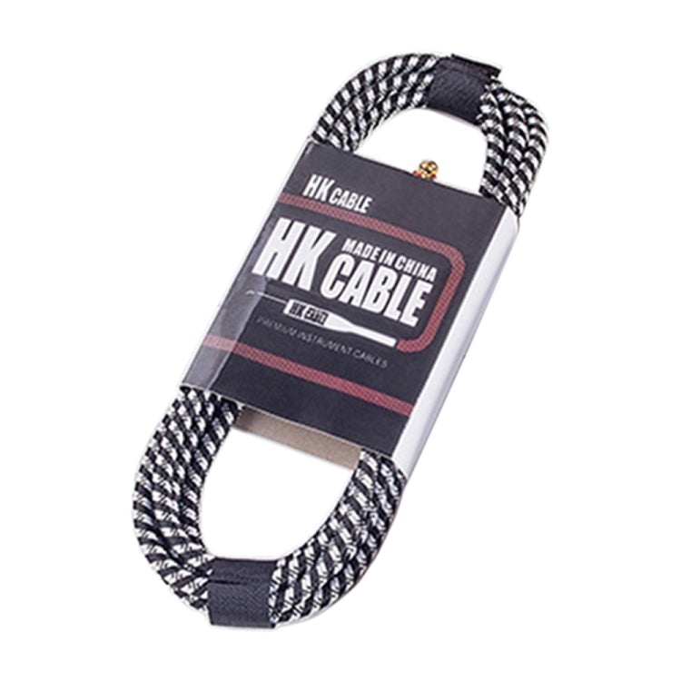 Wooden Guitar Bass Connection Cable Noise Reduction Audio Cable, Cable Length: 3m, Random Color Delivery - HoMEdemic™ 