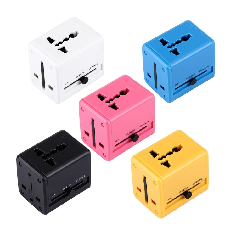 World-Wide Universal Travel Concealable Plugs Adapter with & Built-in Dual USB Ports Charger for US, UK, AU, EU - HoMEdemic™ 
