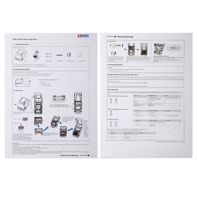 X1 Convenient USB Port Thermal Automatic Calibration Barcode Printer Supermarket, Tea Shop, Restaurant, Max Supported Thermal Paper Size: 57*30mm - HoMEdemic™ 