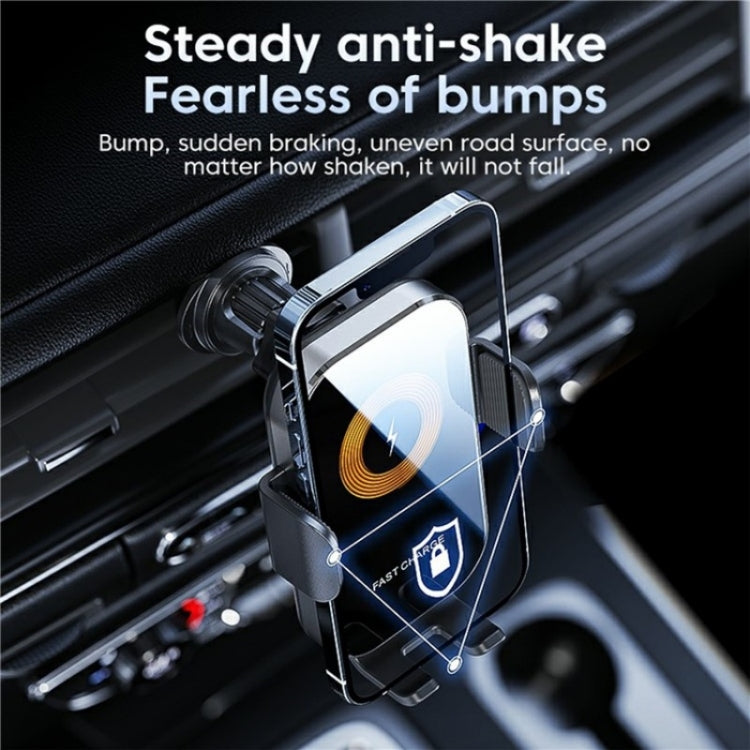 X12 Car Air Vent Touch Sensing Wireless Phone Charger Holder(Black) - HoMEdemic™ 