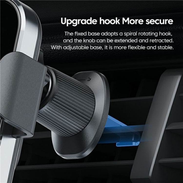 X12s Car Air Vent Wireless Charger 66W High Power Intelligent Induction Holder(Tarnish) - HoMEdemic™ 