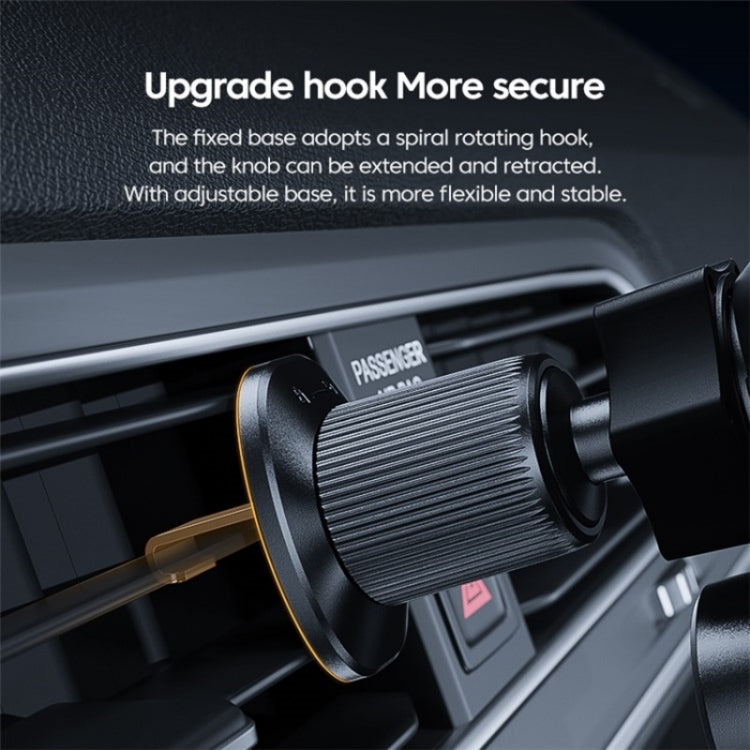 X15 Wireless Charger Mobile Phone Bracket Car Air Vent Cell Phone Mount Holder(Black) - HoMEdemic™ 