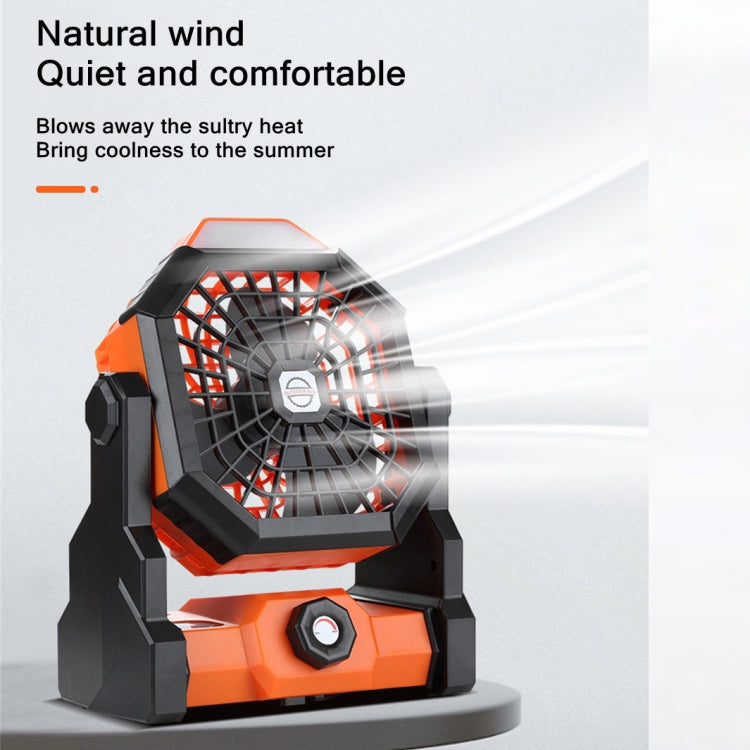 X3 Outdoor Portable Fan USB Charging Air Cooling Fan with LED Night Lamp - HoMEdemic™ 