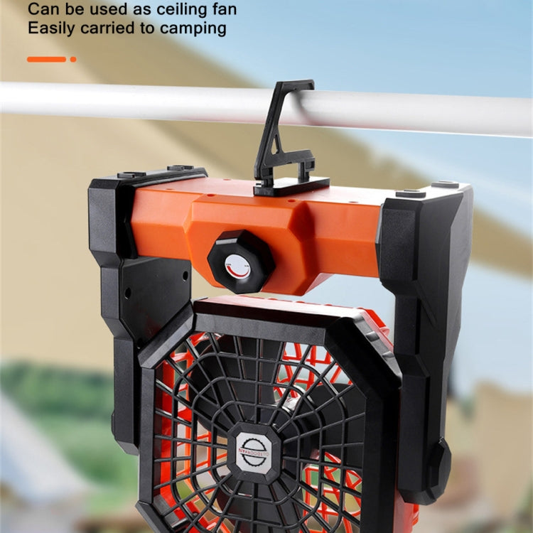 X3 Outdoor Portable Fan USB Charging Air Cooling Fan with LED Night Lamp - HoMEdemic™ 
