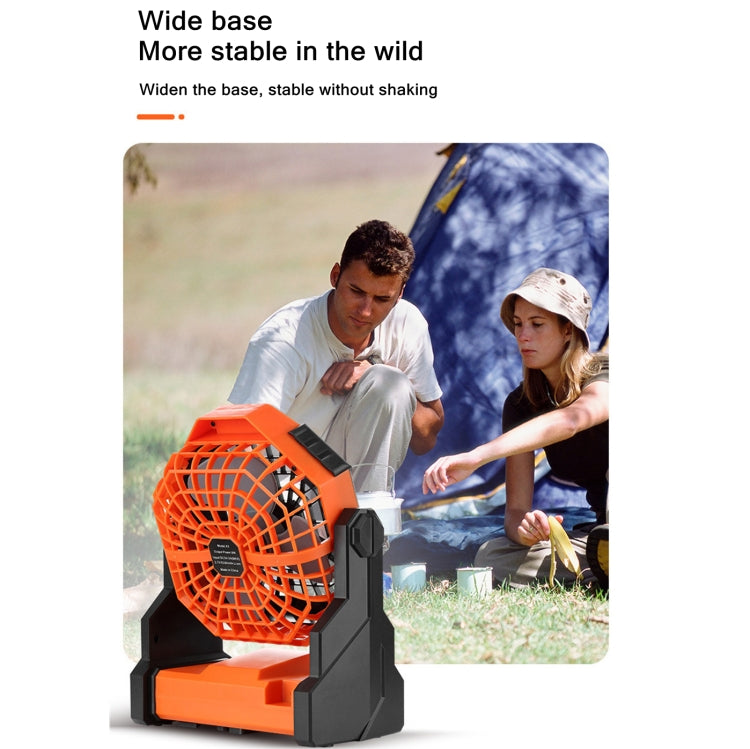 X3 Outdoor Portable Fan USB Charging Air Cooling Fan with LED Night Lamp - HoMEdemic™ 