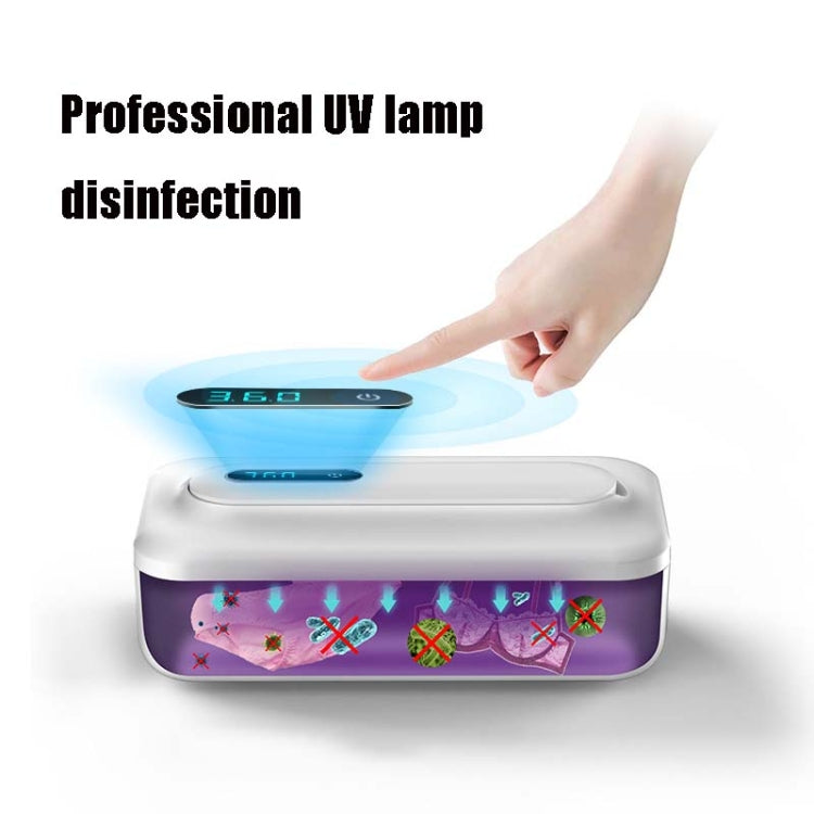 XD003 Underwear UV Sterilization Machine Cosmetic Brush Storage Disinfection Box(Pink) - HoMEdemic™ 