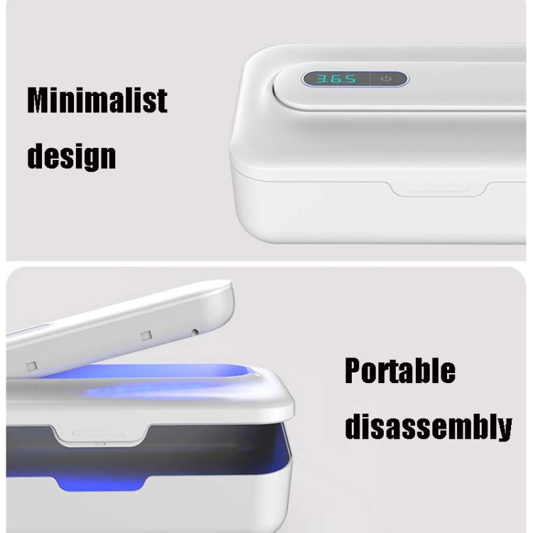 XD003 Underwear UV Sterilization Machine Cosmetic Brush Storage Disinfection Box(White) - HoMEdemic™ 