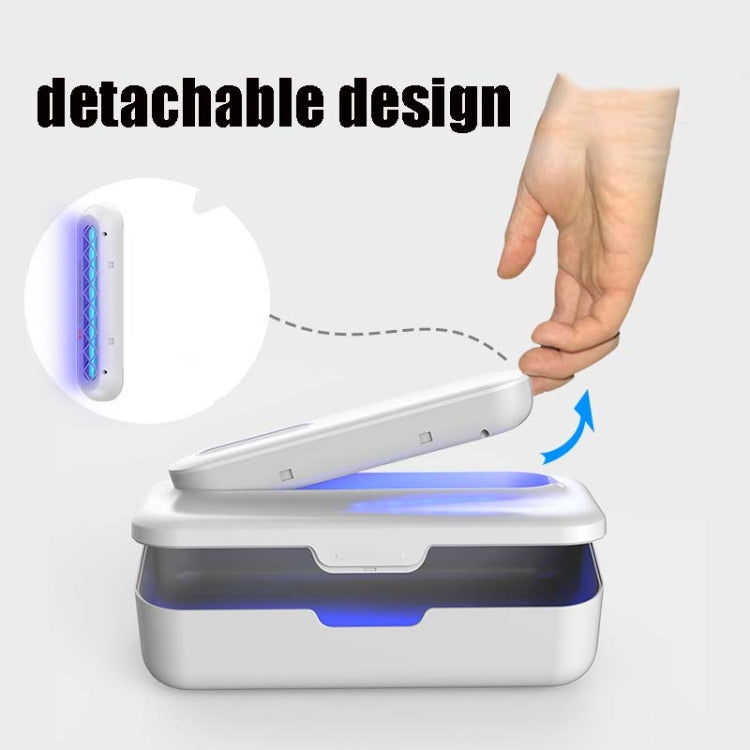XD003 Underwear UV Sterilization Machine Cosmetic Brush Storage Disinfection Box(White) - HoMEdemic™ 