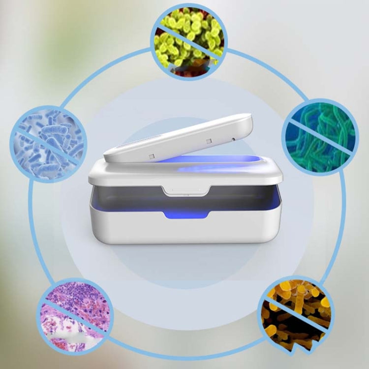 XD003 Underwear UV Sterilization Machine Cosmetic Brush Storage Disinfection Box(White) - HoMEdemic™ 