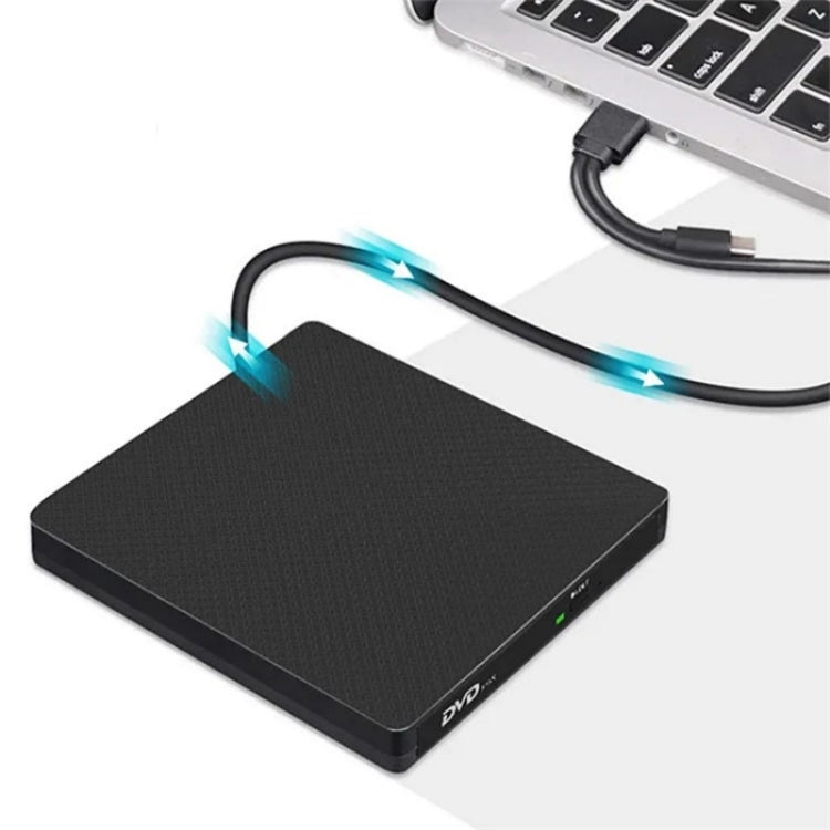 XD009 External CD Reader VCD Burner Ultra-thin Design Laptop Computer USB 3.0+Type-C DVD Drive - HoMEdemic™ 