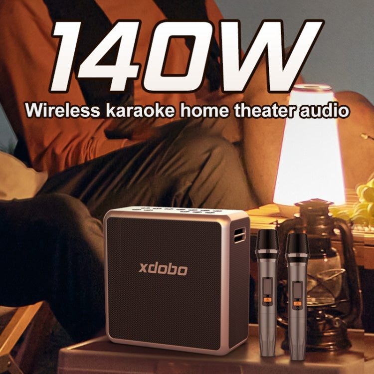 XDOBO King Max 140W IPX5 Waterproof Portable Karaoke Bluetooth Wireless Speaker - HoMEdemic™ 