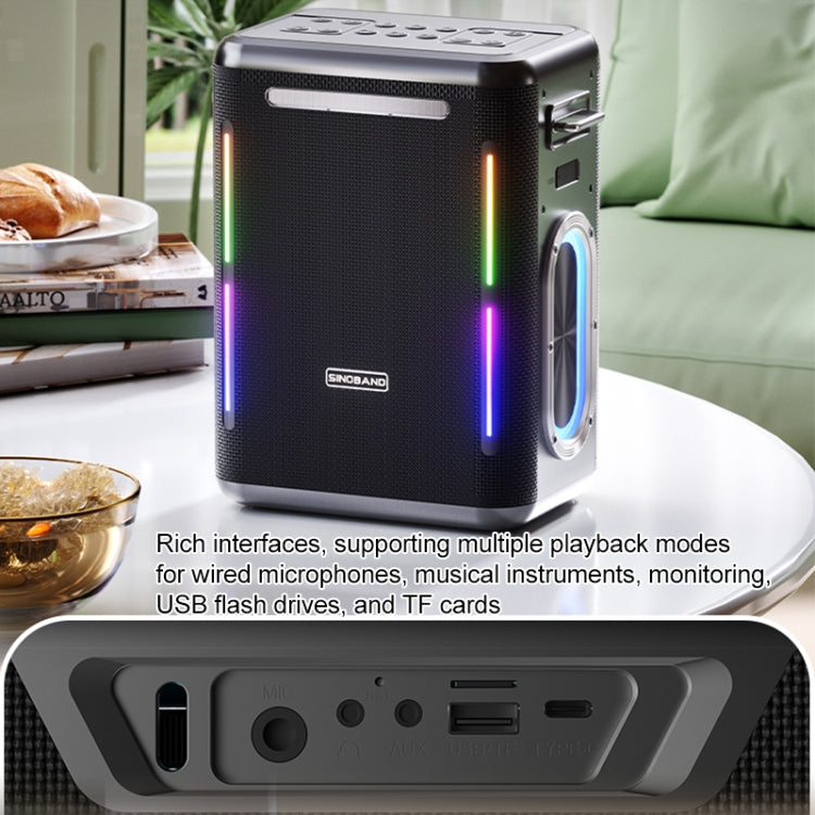 XDOBO SINOBAND Party 1981 300W Outdoor Portable TWS Bluetooth Speaker with LED Colorful Light - HoMEdemic™ 