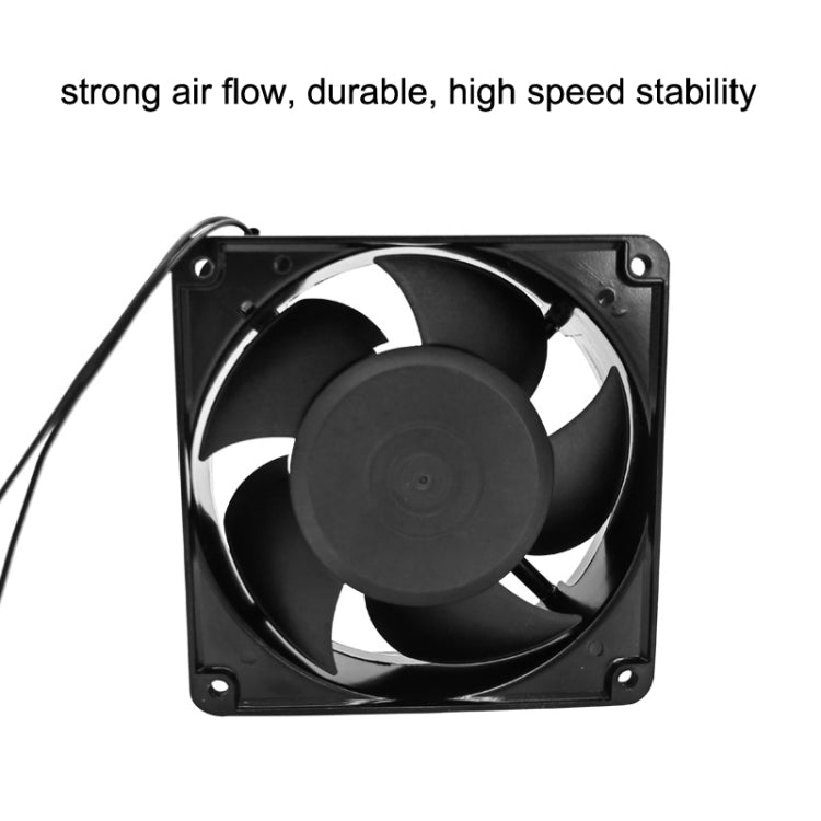 XIN RUI FENG XRF12038HASL 110V Oil Bearing 12cm Cooling Fan - HoMEdemic™ 
