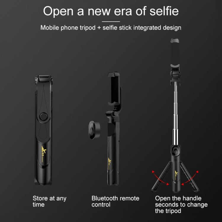 XT-09 Multi-function Live Broadcast Mobile Bluetooth Self-timer Pole Tripod - HoMEdemic™