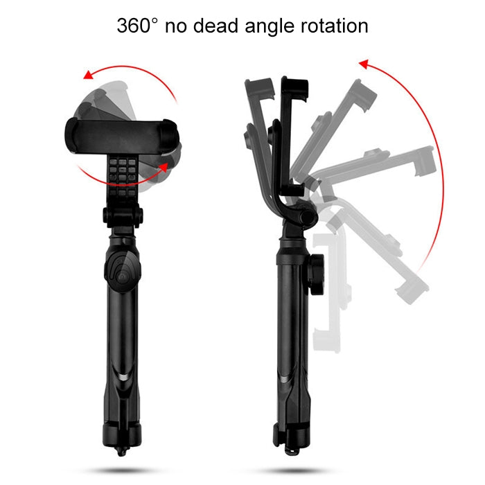 XT10 Multi-function Mobile Live Broadcast Bluetooth Self-timer Pole Tripod - HoMEdemic™ 