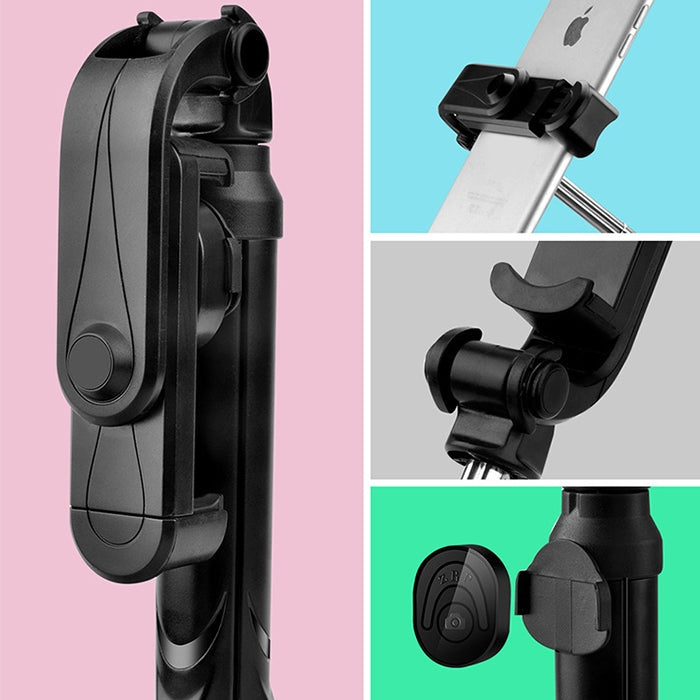 XT10 Multi-function Mobile Live Broadcast Bluetooth Self-timer Pole Tripod - HoMEdemic™ 
