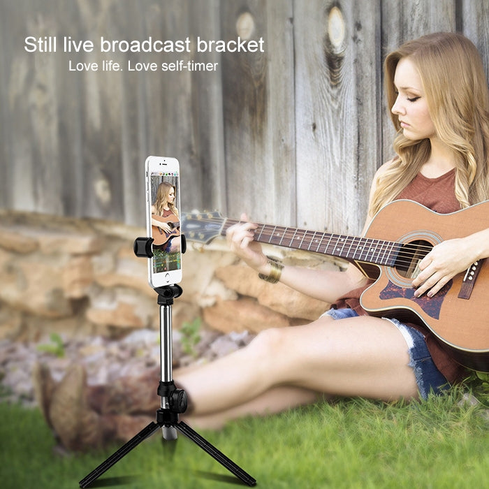 XT10 Multi-function Mobile Live Broadcast Bluetooth Self-timer Pole Tripod - HoMEdemic™ 