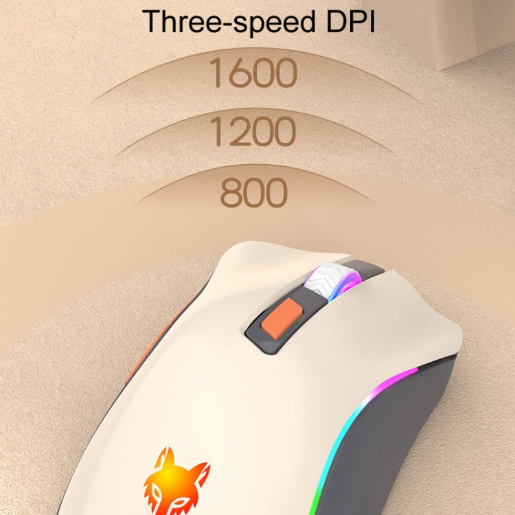 XUNSVFOX XYH52 Wireless Dual Mode Mouse Rechargeable And Silent Office Gaming Mouse(Shimmer) - HoMEdemic™ 