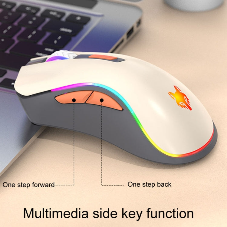 XUNSVFOX XYH52 Wireless Dual Mode Mouse Rechargeable And Silent Office Gaming Mouse(Shimmer) - HoMEdemic™ 