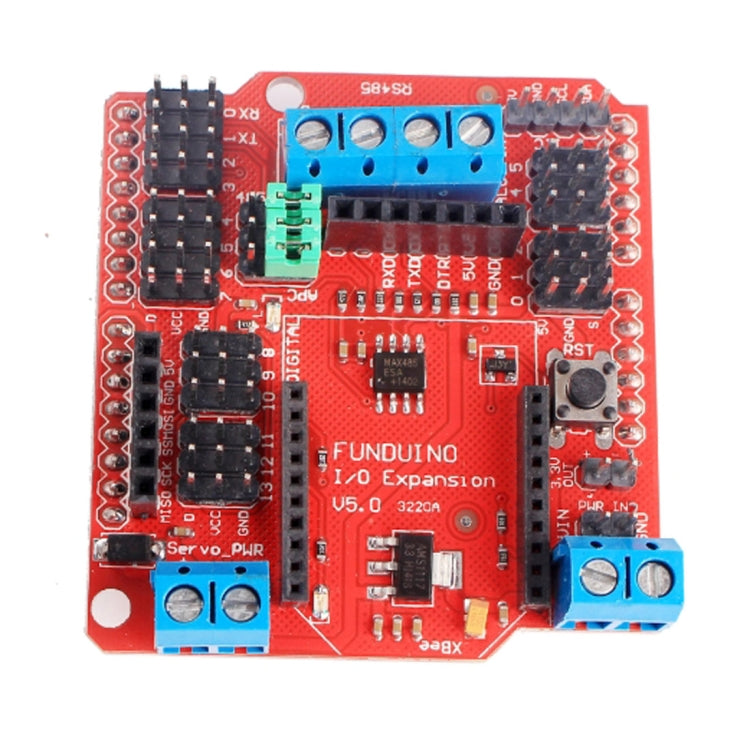 Xbee Sensor Expansion Shield V5 with RS485 BlueBee Bluetooth Interface for Arduino - HoMEdemic™ 