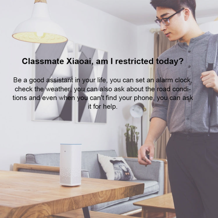 Xiaomi AI Speaker Support Dual-band WiFi & Bluetooth 4.1 & A2DP Music Playback - HoMEdemic™ 