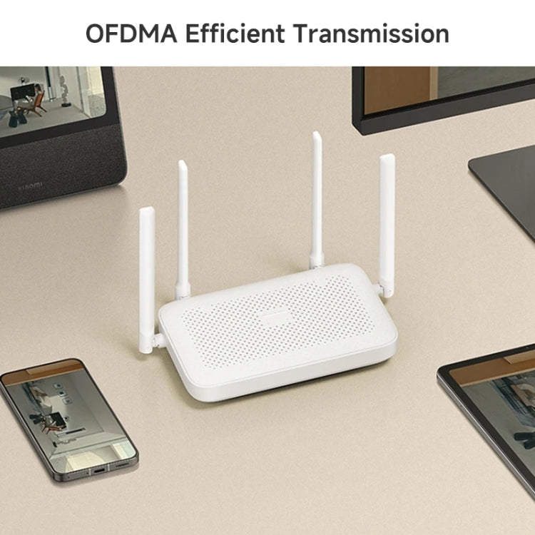 Xiaomi AX1500 4-channel Independent Signal Amplifier WiFi 6 Dual Band Router, US Plug(White) - HoMEdemic™ 