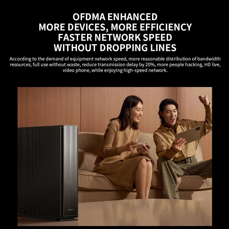 Xiaomi BE6500 Pro WiFi7 Dual Band 8-channel Independent Signal Amplifier 1GB Memory Router, US Plug(Black) - HoMEdemic™ 