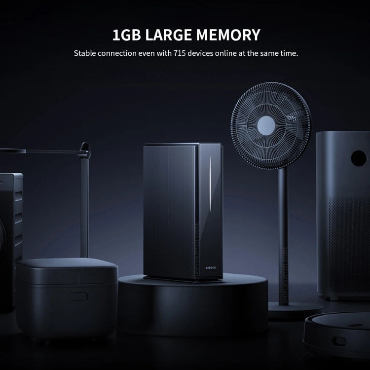 Xiaomi BE6500 Pro WiFi7 Dual Band 8-channel Independent Signal Amplifier 1GB Memory Router, US Plug(Black) - HoMEdemic™ 